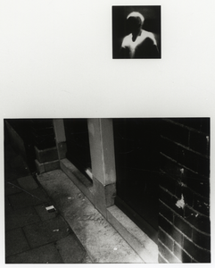 108580 Afbeelding van de drempel van een pand aan de Bollenhofsestraat te Utrecht.N.B. Zie ook het Utrechtsch ...